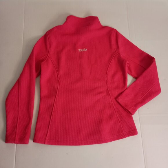 Spyder Endure Core Mid Weight Full Zip Sweater Jacket Pink Women’s Size L EUC - Picture 7 of 16